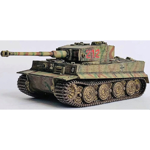 Tiger I Wittmann's "212" s.Pz.Abt.101 1/72 Plastic Model Schwere SS Panzerabteilung 101, 1943 Alt Image 4