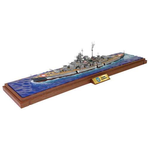 Bismarck Battleship 1/700 Die Cast Model - Waterline Display Battle of the Denmark Strait, May 1941 Main Image