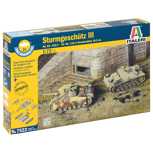 Sturmgeschutz III Sd.Kfz.142/1 1/72 Kit Set Main Image