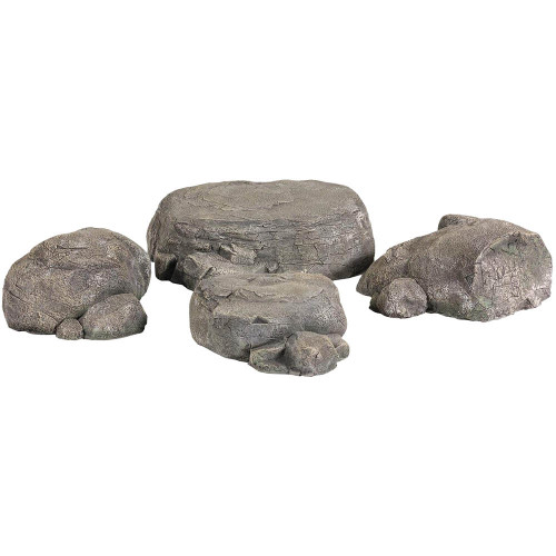 Boulders and Rocks 1/30 4-Piece Set William Britain (51037) Alt Image 1