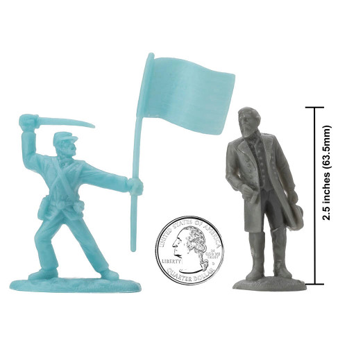BMC Union and Confederate 1/32 Plastic Figures - 32 Pieces Alt Image 3