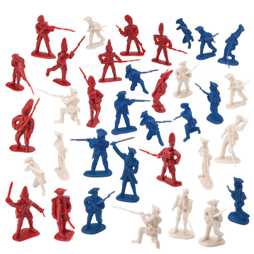 BMC Revolutionary War, Yorktown 1/32 Plastic Figures - 34 Pi Alt Image 1