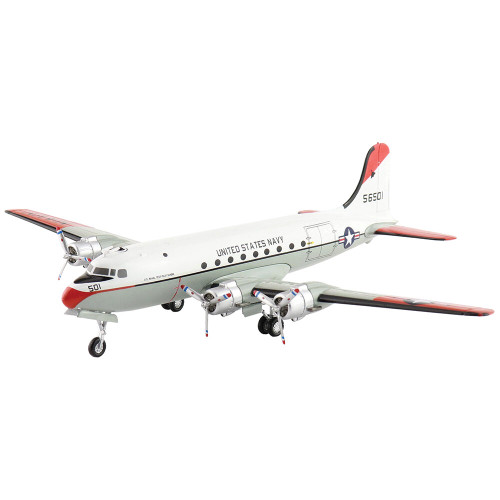 C-54Q Skymaster 1/200 Die Cast Model - HL2025 US Navy Test Pilot School, 1973 Main Image
