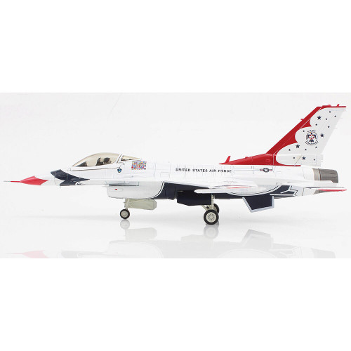 F-16C Thunderbirds 1/72 Die Cast Model - HA38039B USAF RIAT 2017 (w/No. 1 to No. 6 decals) Alt Image 2