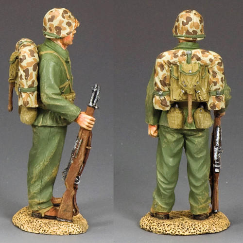 Standing-At-Ease Marine 1/30 Figure King & Country (USMC065) Alt Image 1
