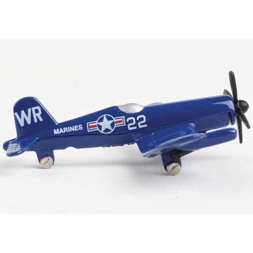F-4U CORSAIR USMC DIE CAST MODEL W/ RUNWAY RW150 Alt Image 2