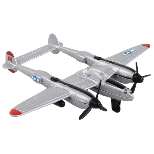 P-38J LIGHTINING DIE CAST MODEL W/ RUNWAY RW180 Main Image