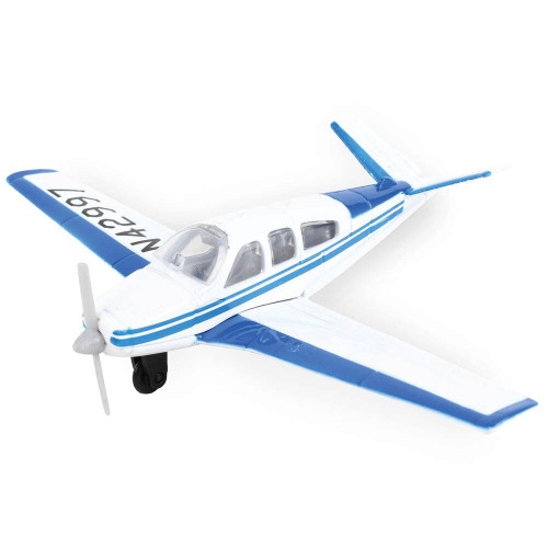 BEECHCRAFT BONANZA DIE CAST MODEL W/ RUNWAY RW050 Main Image