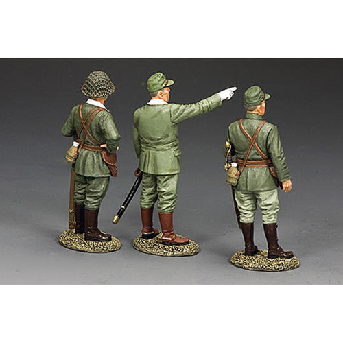 3-Piece Japanese Command Group 1/30 Figure Set Alt Image 1