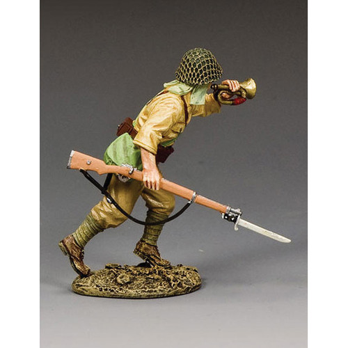 Charging Japanese Bugler 1/30 Figure Alt Image 1