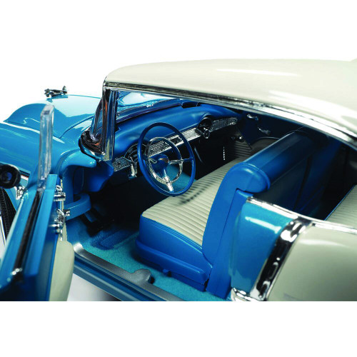 1955 Chevrolet Bel Air Hardtop (Hemmings) - Skyline Blue & India Ivory Alt Image 6