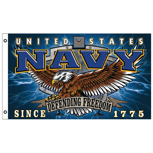 Commander Elite Navy Flag  SCENVFL Main Image