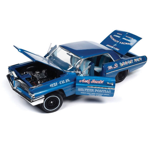 1962 Pontiac Catalina Hardtop Legends of the Quarter Mile - Ensign Blue Alt Image 2
