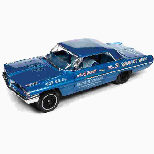 1962 Pontiac Catalina Hardtop Legends of the Quarter Mile Ensign Blue Main Image