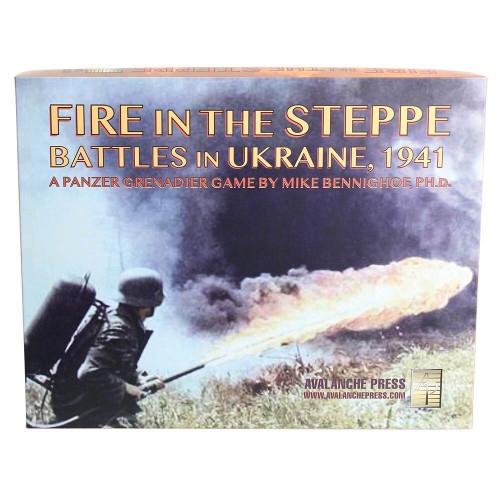 Fire in the Steppe Board Game Avalanche Press (APL0033) Main Image