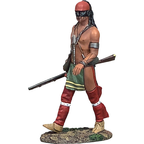 Along the Deer Trail Native Warrior Walking William Britain (16172) Main Image