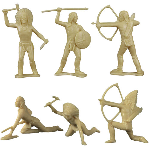 TIMMEE COWBOYS AND INDIANS PLASTIC FIGURES - 40 PIECES TIMMEE (67740) Alt Image 7