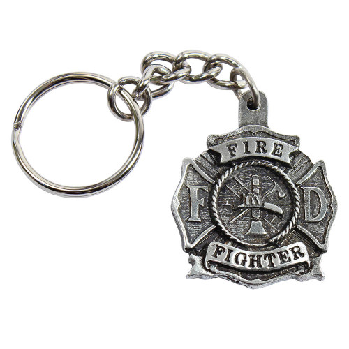 Firefighter Logo Keychain K235 Main Image