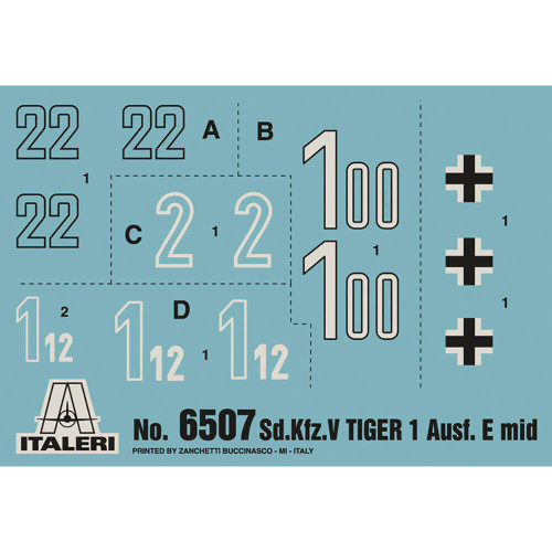Pz.Kpfw. VI Tiger I Ausf. E 1/35 Kit Alt Image 2