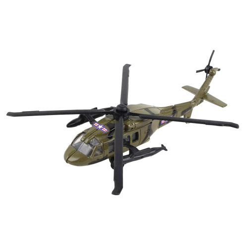 BLACK HAWK HELICOPTER DIE CAST MODEL W/ RUNWAY Daron (RW060) Main Image