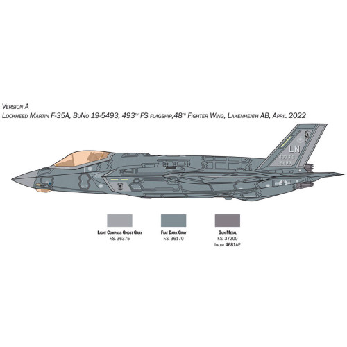 F-35A Lightning II (Beast Mode) 1/72 Kit Alt Image 3