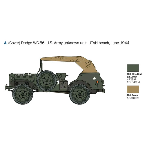 Dodge WC-56/57 Command Car 1/35 Kit Alt Image 1