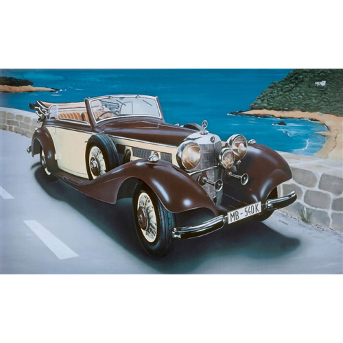 Mercedes Benz 540K 1/24 Kit Alt Image 1
