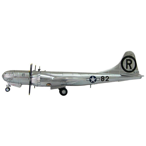 B-29 Superfortress 1/144 Die Cast Model -AF1-0112B Enola Gay with 1/60 Scale "Little Boy" Bomb Alt Image 2