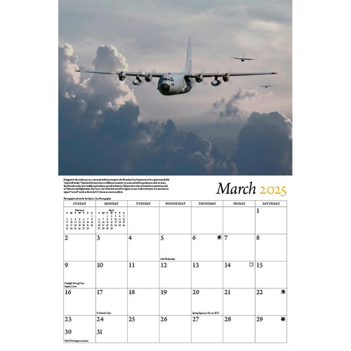 WARBIRDS 2025 WALL CALENDAR 9781631145469 Alt Image 1