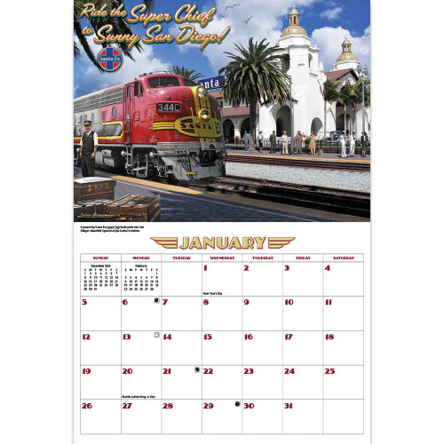 CALIFORNIA VINTAGE 2025 WALL CALENDAR - ART BY LARRY GROSSMA 9781631145377 Alt Image 1