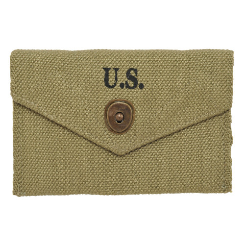 M1942 FIRST AID POUCH MARKED JT&L 1943 World War Supply (1083) Main Image