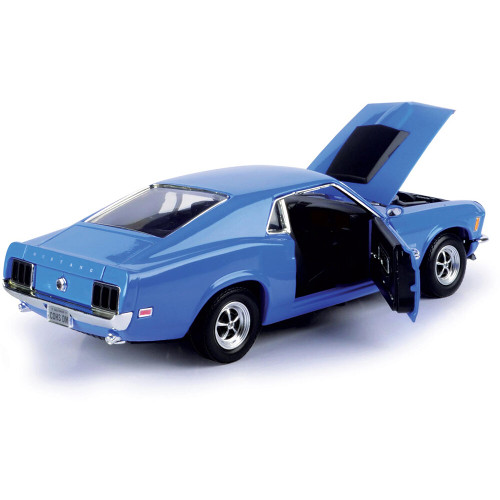 1970 Boss 429 Mustang - Blue Alt Image 1