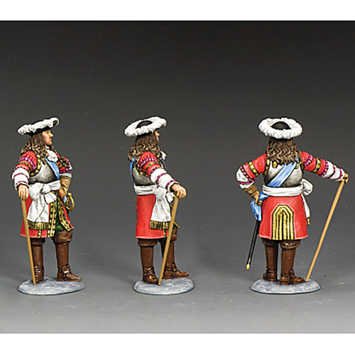 King Louis XIV of France 1/30 Figure - TR018 K&C (TR018) Alt Image 1