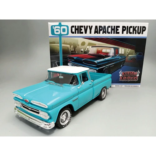 1960 Chevy Apache Pickup Street Machine 1/25 Kit AMT MODELS (AMT1444) Alt Image 5