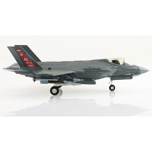 F-35A ightning II 1/72 Die Cast Model - HA4440 187th FW 100th FS Alabama ANG Feb. 2024 Alt Image 2