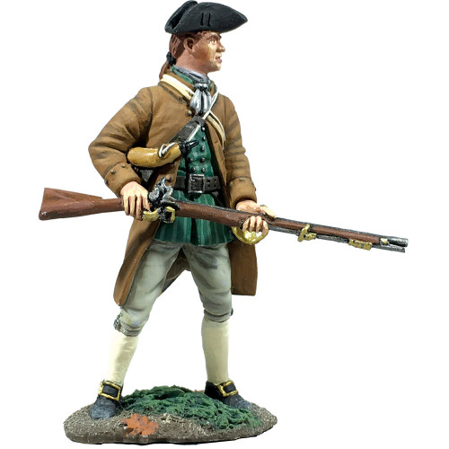 Colonial Militia Standing Ready No.2 1/30 Figure WILLIAM BRITAIN (16070) Main Image