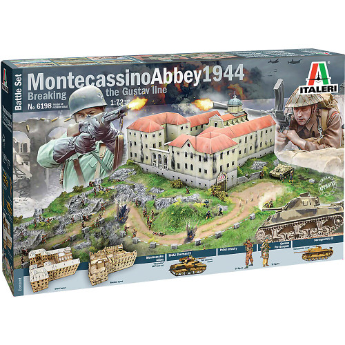 Montecassino Abbey 1944 1/72 FIGURE KIT Main Image