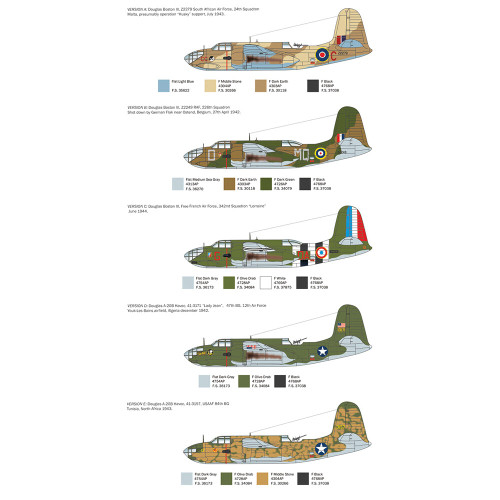 A-20B / Boston III 1/48 Kit Italeri (2656s) Alt Image 3