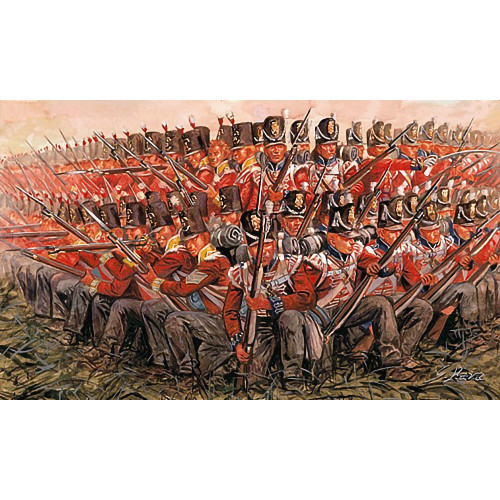 British Infantry 1815 1/72 Plastic Figures Main Image