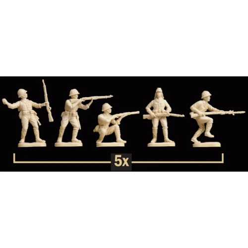 Japanese Infantry 1/72 Plastic Figures Italeri (6170s) Alt Image 6