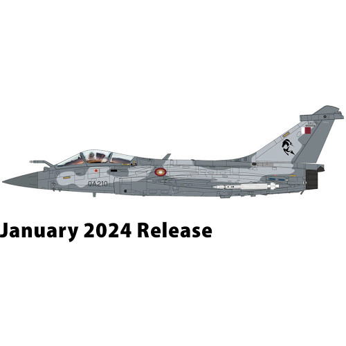 Rafale EQ 1/72 Die Cast Model - HA9612  Qatar Emiri Air Force, 2019 Main Image