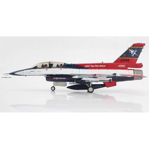 X-62A VISTA 1/72 Die Cast Model - HA38042b USAF Test Pilot School (2x AIM-120 1x AIM-9x 1x ACMI 1 fu Alt Image 1