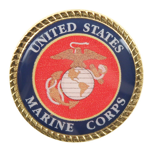 U.S. Marines Circle Lapel Pin HP1955 Main Image