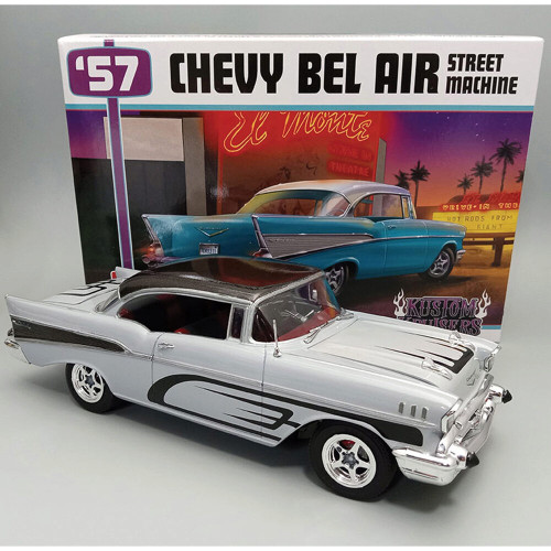 1957 Chevy Bel Air Street Machine 1/25 Kit AMT Models (AMT1460M) Alt Image 2