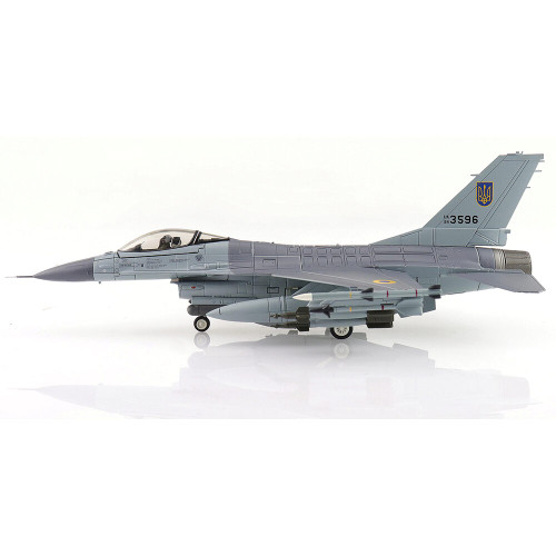F-16AM Fighting Falcon 1/72 Die Cast Model- HA38047 Ukrainian Air Force UA24-3596 Ukraine August 2024 (with PI Alt Image 2