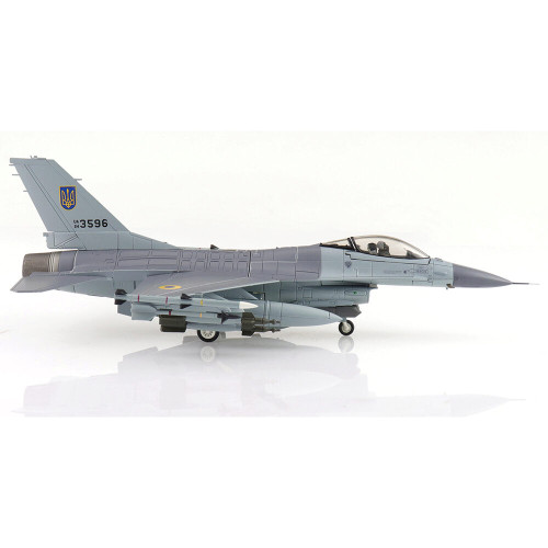 F-16AM Fighting Falcon 1/72 Die Cast Model- HA38047 Ukrainian Air Force UA24-3596 Ukraine August 2024 (with PI Alt Image 3