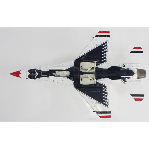 F-16D Fighting Falcon 1/72 Die Cast Model - HA38045 Thunderbirds No.7 plane USAF Nellis AFB 2017 Alt Image 4