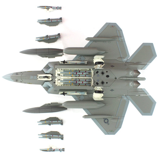 F-22 Raptor 1/72 Die Cast Model - HA2829 11 FLTS Edwards AFB 2022 Alt Image 4