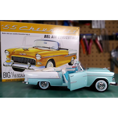 1955 Chevy Bel Air Convertible 1/16 Kit Alt Image 2