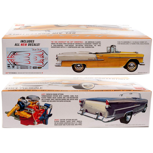 1955 Chevy Bel Air Convertible 1/16 Kit Alt Image 7